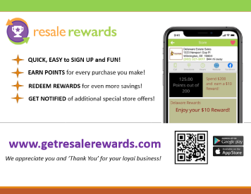 Delaware Estate Sales Resale Rewards Program